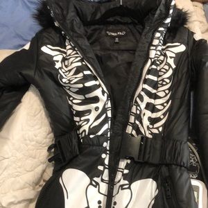 Dollskill skeleton snow ski suit